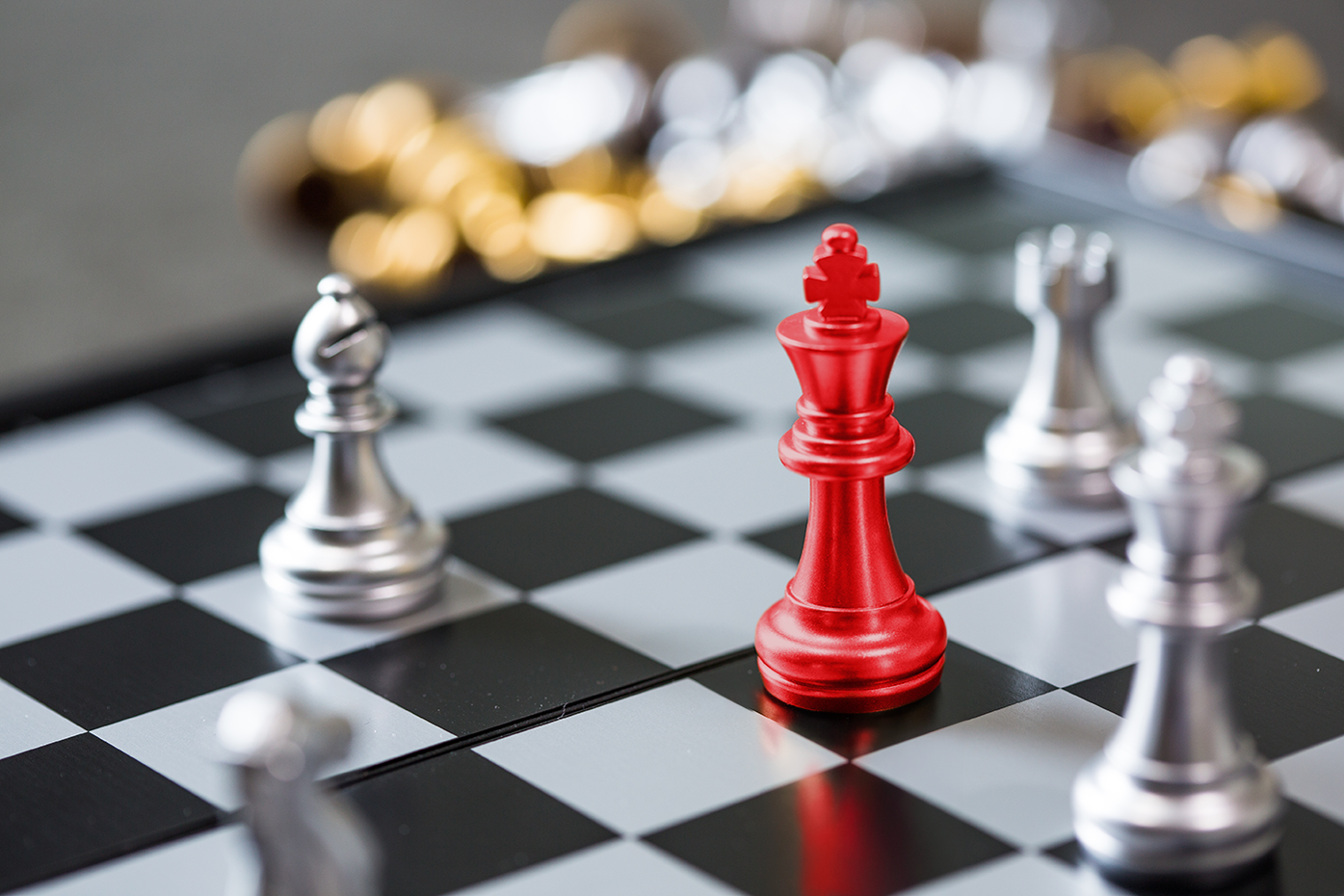 A chess piece set
